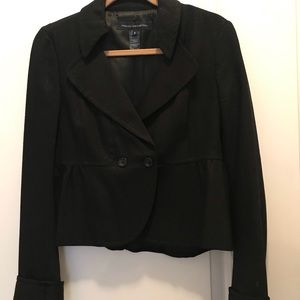 French Connection sparkly peplum jacket